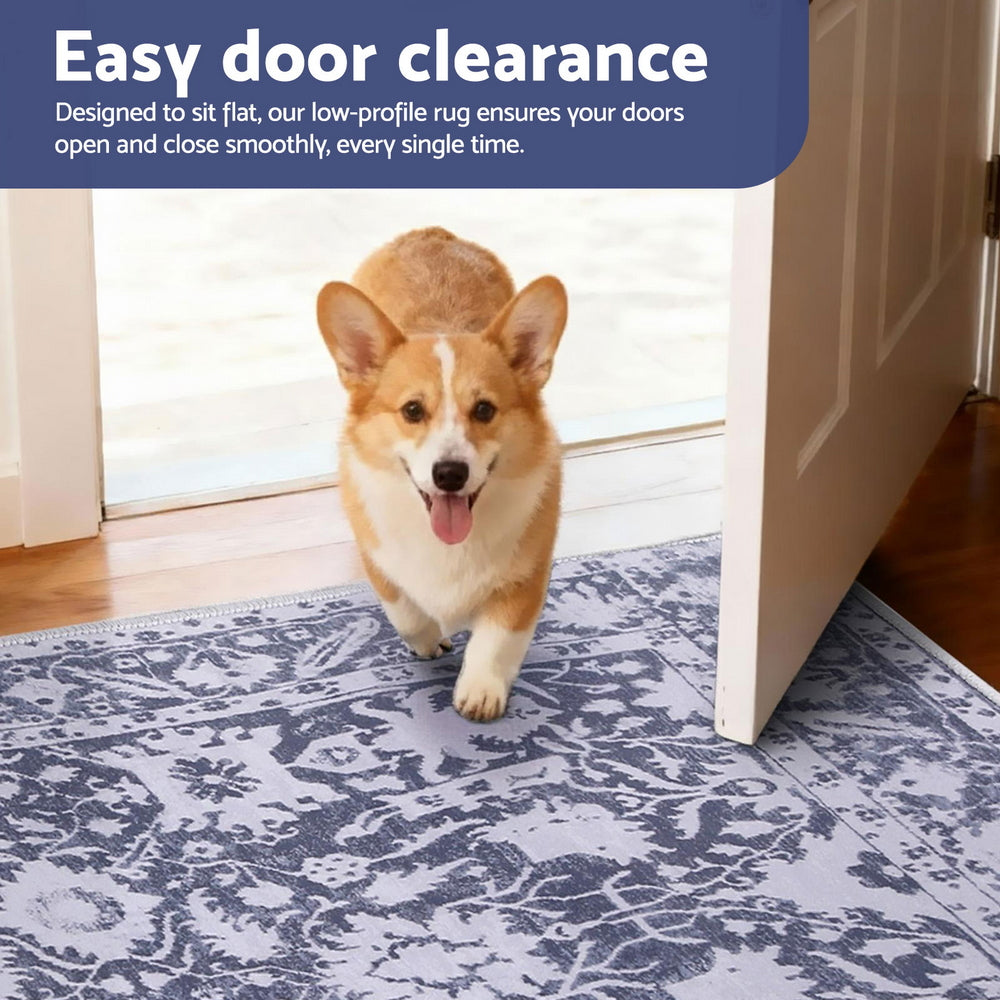 Artiss Floor Rug 120x170cm Soft Velvet Washable Modern Area Rug Floor Carpet Mat - Image 7