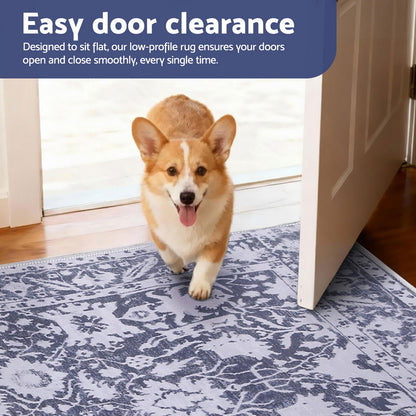 Artiss Floor Rug 240X340cm Soft Velvet Washable Modern Area Rug Floor Carpet Mat - Image 6