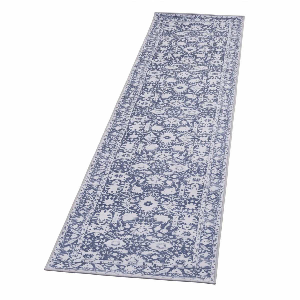 Artiss 60 x 300 cm Runner Rugs for Hallway Bedroom Pad-Free Dense Dot Backing Stops Slipping & Robot Vacuum Friendly, Vintage Carpet for Reading Nook Dining Area, 100% Polyester Washable - Image 8