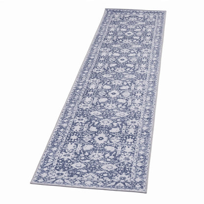 Artiss 60 x 300 cm Runner Rugs for Hallway Bedroom Pad-Free Dense Dot Backing Stops Slipping & Robot Vacuum Friendly, Vintage Carpet for Reading Nook Dining Area, 100% Polyester Washable - Image 8
