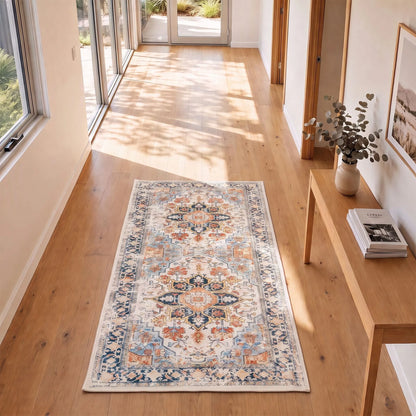 Artiss 60 x 120 cm Runner Rugs For Living Room No Heavy Rubber Crease-Free Foldable Design For Kitchen Entryway And Bedroom 100% Polyester Water-repellent Resistant Non-Shedding - Image 8