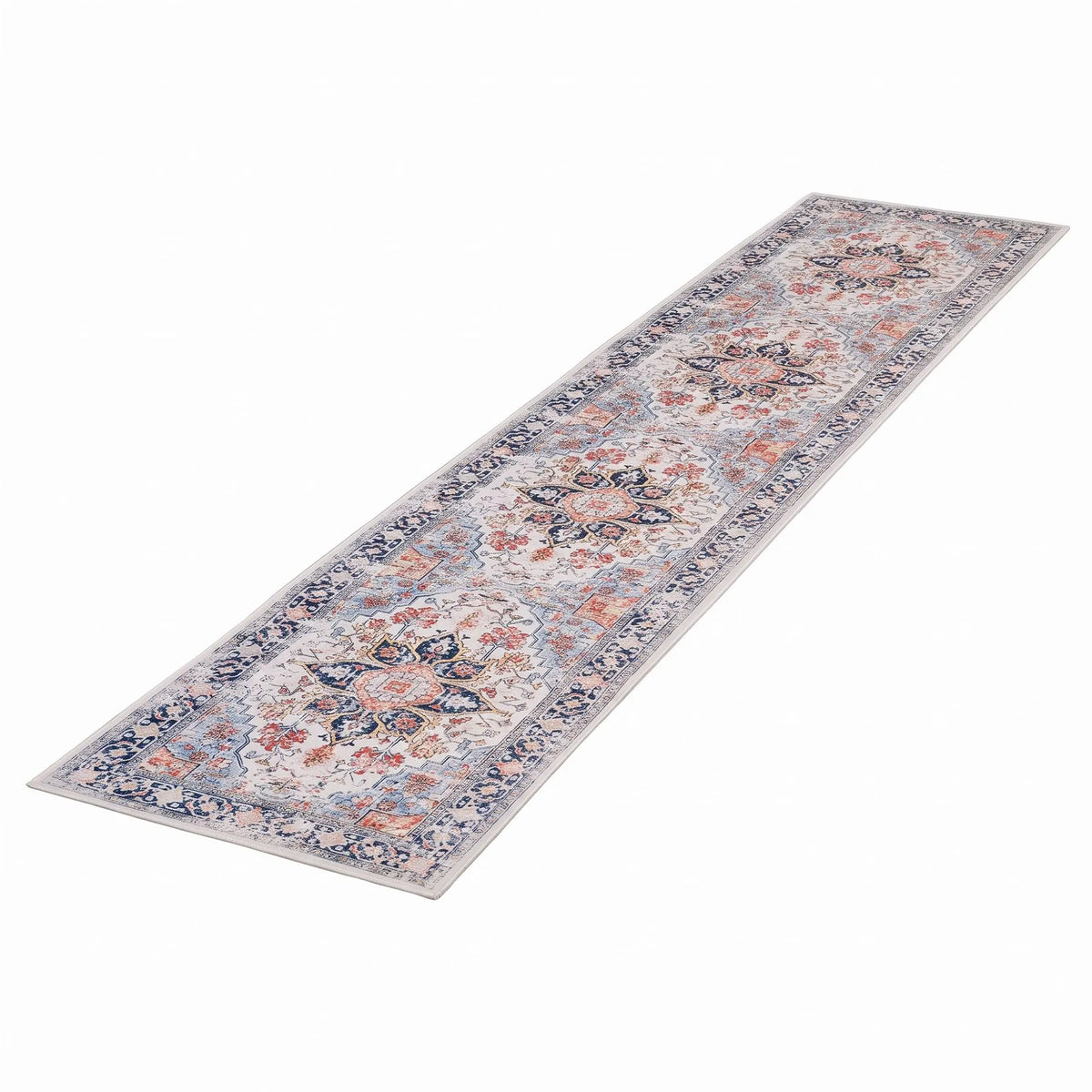 Artiss 60 x 300 cm Runner Rugs For Living Room No Heavy Rubber Crease-Free Foldable Design For Kitchen Entryway And Bedroom 100% Polyester Water-repellent Resistant Non-Shedding - Image 9