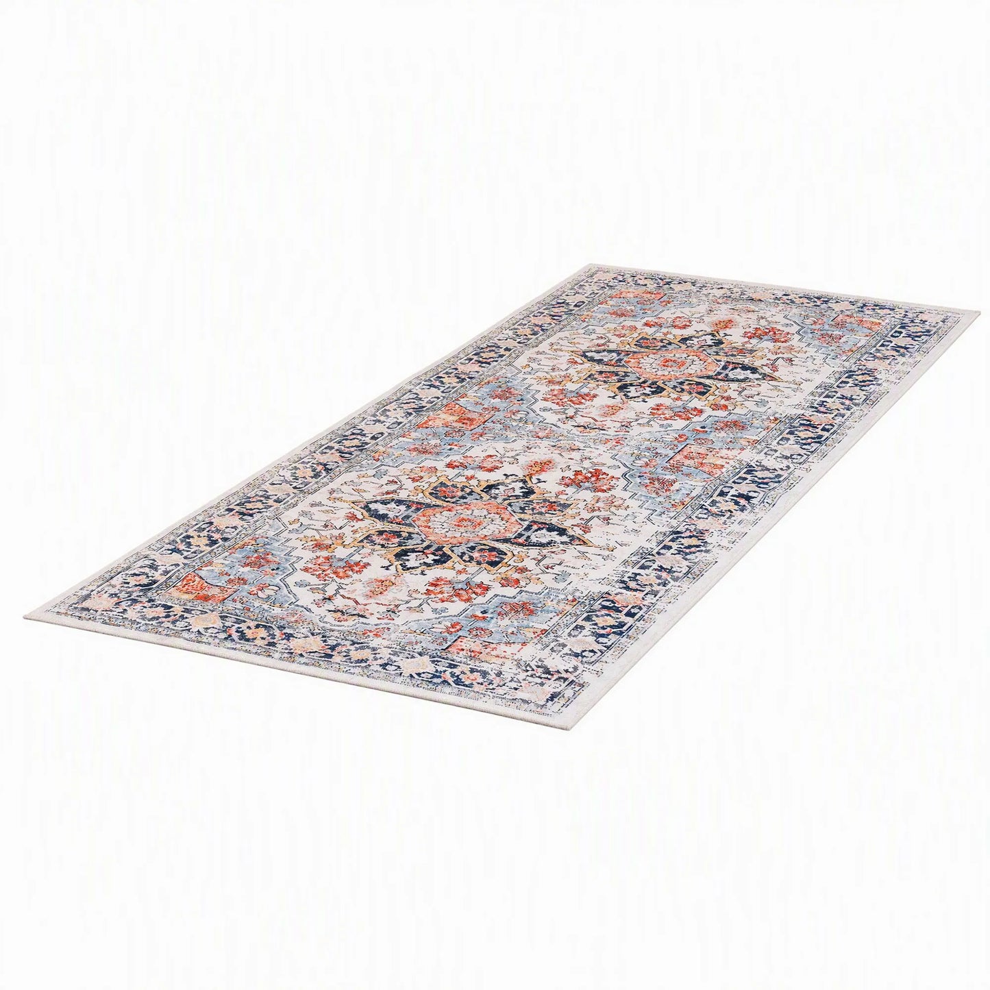 Artiss 80 x 180 cm Runner Rugs For Living Room No Heavy Rubber Crease-Free Foldable Design For Kitchen Entryway And Bedroom 100% Polyester Water-repellent Resistant Non-Shedding - Image 9