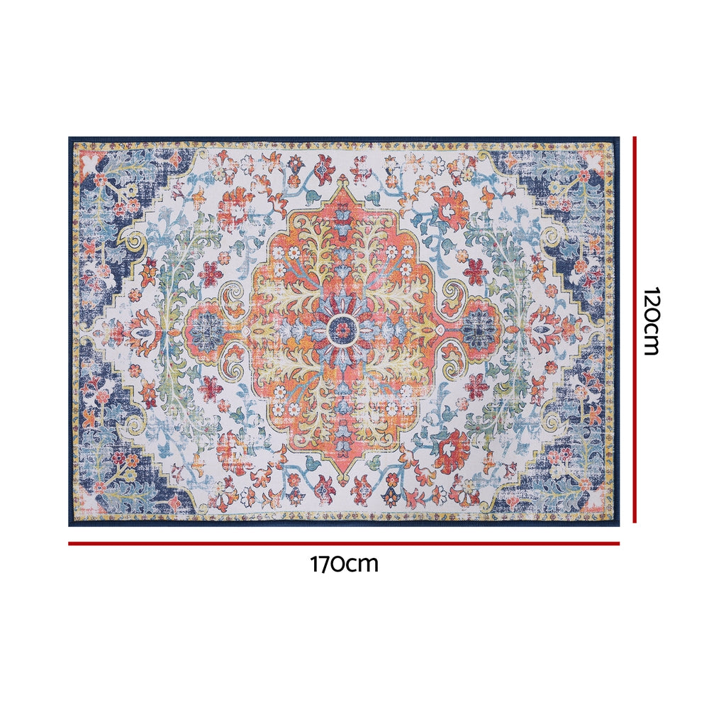 Artiss Floor Rug 120X170cm Large Washable Geometric Area Rug Modern Carpet Mat - Image 2