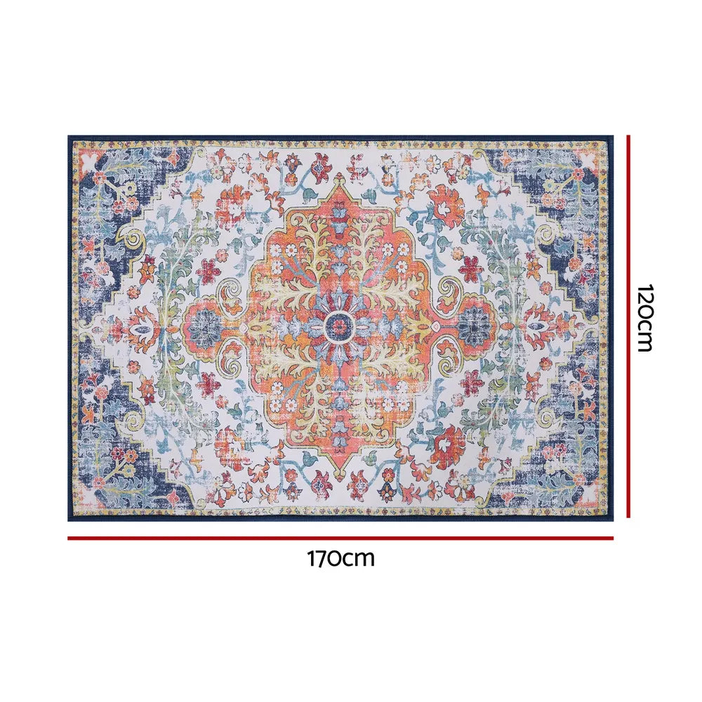 Artiss Floor Rug 120X170cm Large Washable Geometric Area Rug Modern Carpet Mat - Image 2