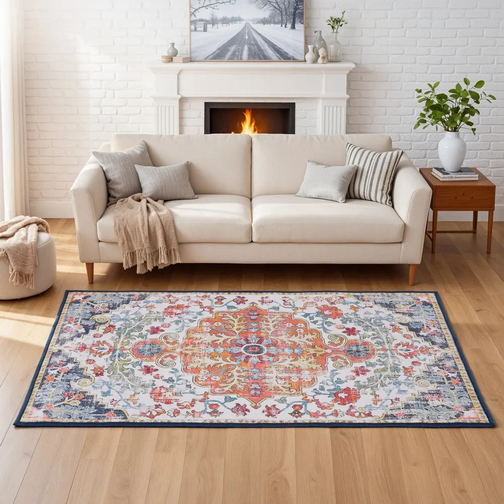 Artiss Floor Rug 120X170cm Large Washable Geometric Area Rug Modern Carpet Mat - Image 7