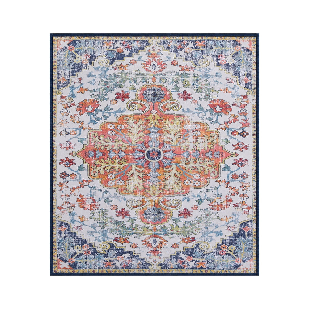 Artiss Floor Rug 50X80 Doormat Carpet Short Pile Non-Slip Entryway Mat Bohemian - Image 3