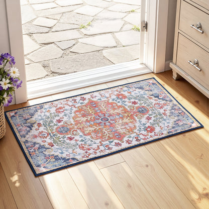 Artiss Floor Rug 50X80 Doormat Carpet Short Pile Non-Slip Entryway Mat Bohemian - Image 7