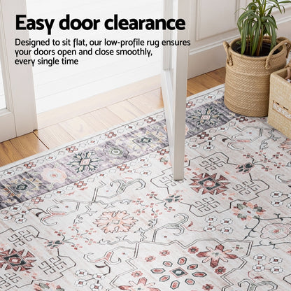 Artiss Washable Floor Rug 200x290cm Large Area Rug Modern Living Room Carpet - Image 5