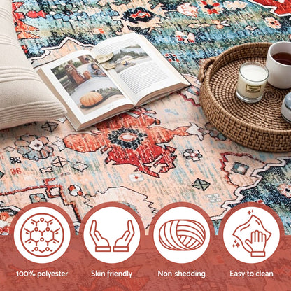 Artiss Floor Rug 160X230cm Large Washable Area Rug Modern Living Room Carpet Mat - Image 6