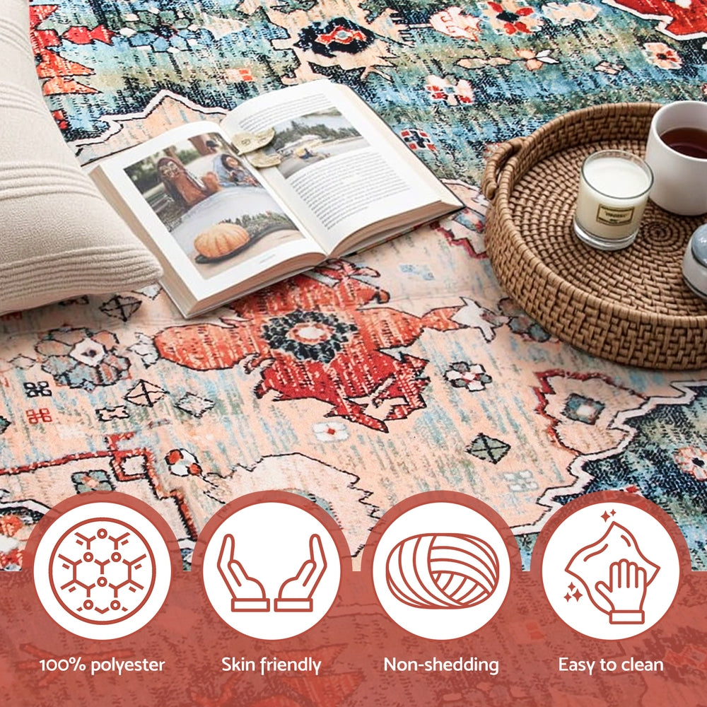 Artiss Floor Rug 240X340cm Large Washable Area Rug Modern Living Room Carpet Mat - Image 6