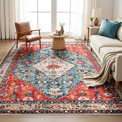 Artiss Floor Rug 240X340cm Large Washable Area Rug Modern Living Room Carpet Mat - Image 7