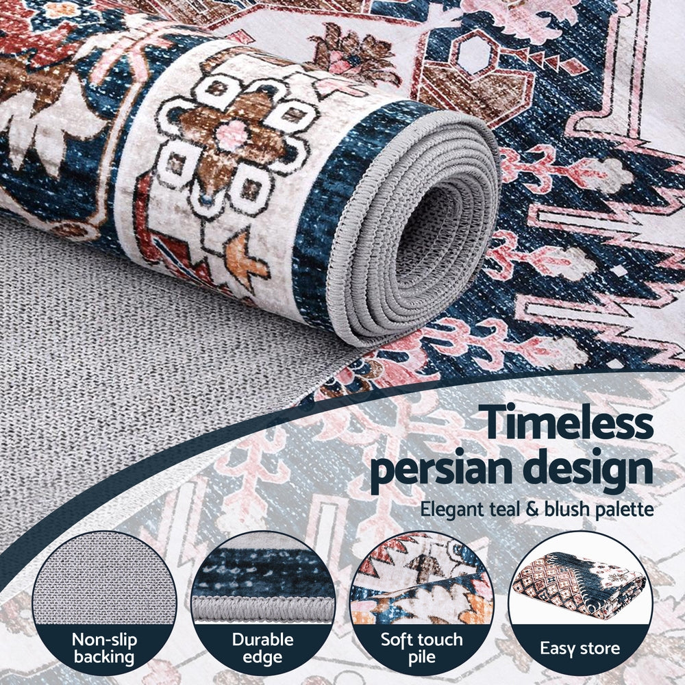 Artiss Floor Rug 160X230cm Large Washable Persian Area Rug Living Room Carpet - Image 4