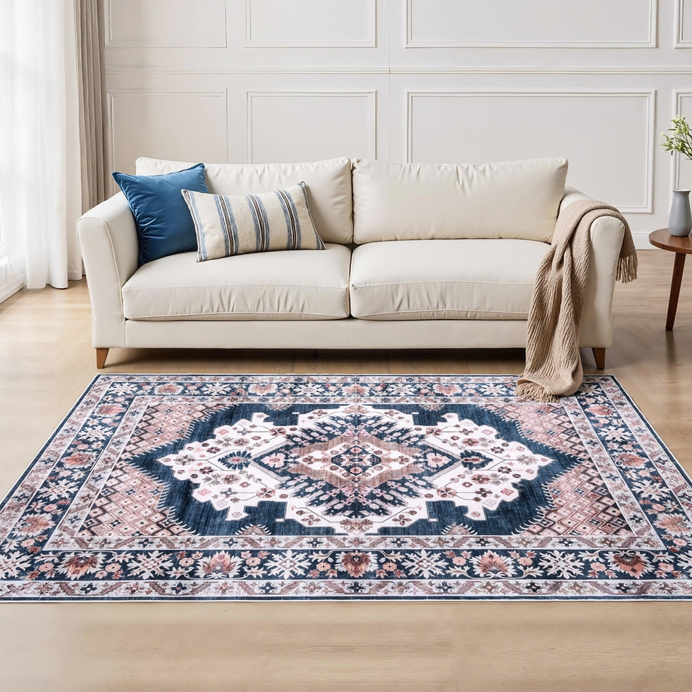 Artiss Floor Rug 160X230cm Large Washable Persian Area Rug Living Room Carpet - Image 7