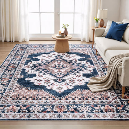 Artiss Floor Rug 240x340cm Large Washable Persian Area Rug Living Room Carpet - Image 7