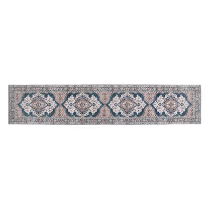 Artiss 60 x 300 cm Washable Runner Area Rug No Hard Glue Quilt-Like Soft for Home Decor, 0.5cm Ultra-Thin Pet Friendly Bohemian Medallion Bedroom Carpet - Image 8
