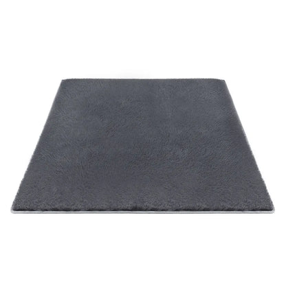 Artiss Floor Rug 200x290cm Plush Area Shaggy Rug Living Room Bedroom Carpet Grey