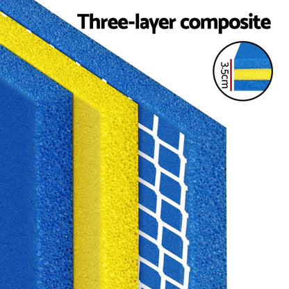 Weisshorn Floating Water Mat 55x180cm Foam Pad Swimming Pool Platform Blue - Image 4