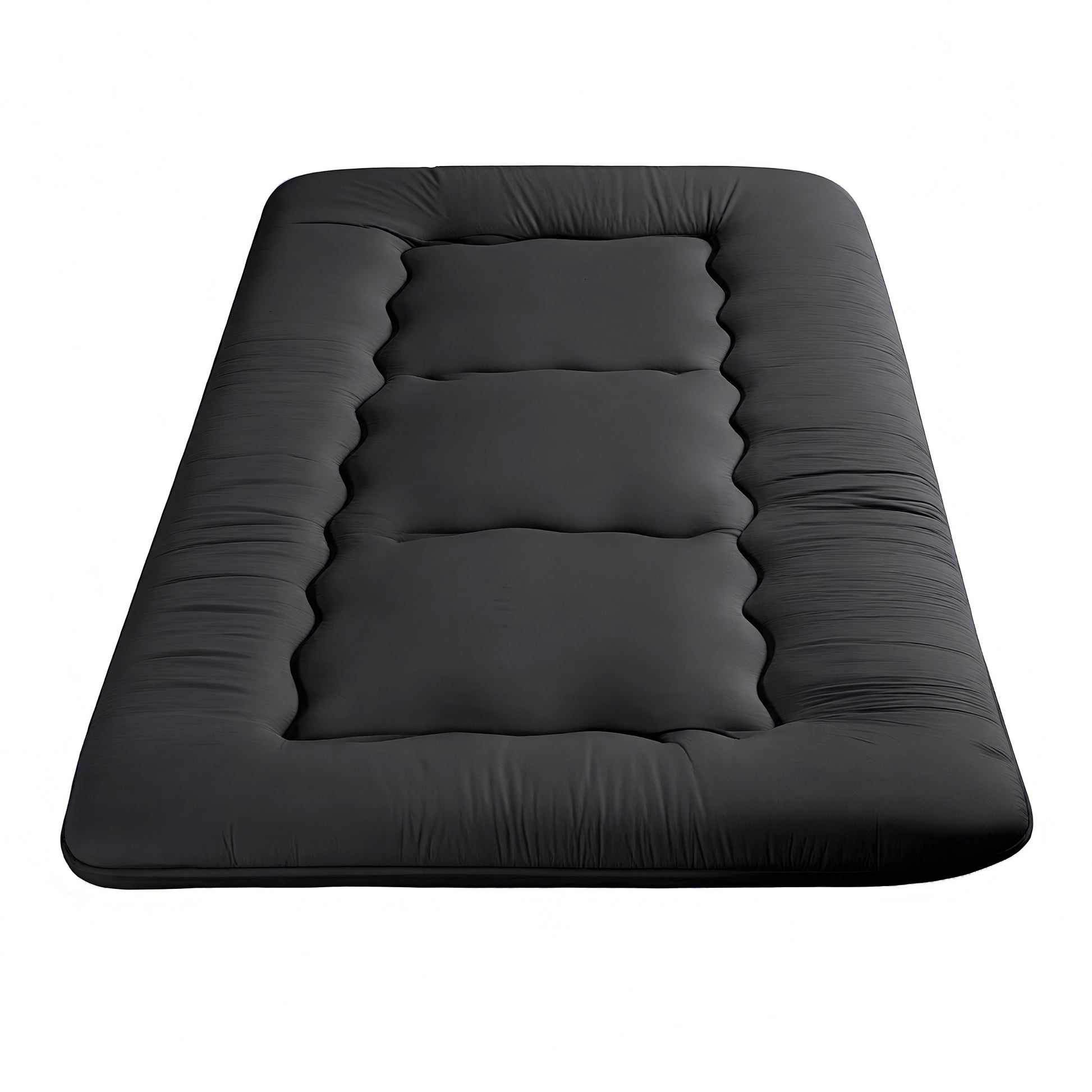 Giselle Bedding 10cm Japanese Floor Mattress Foldable Futon Mattress Washable Cover Straps - Image 4