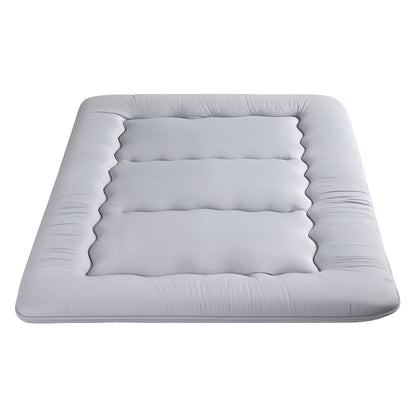 Giselle Bedding 10cm Japanese Floor Mattress Foldable Futon Mattress Washable Cover Straps - Image 4