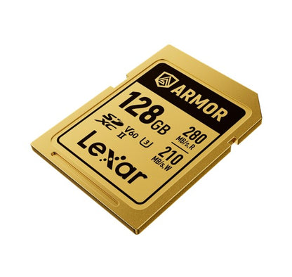 Lexar Professional ARMOR GOLD 128GB SDXC™ UHS-II Card up to 280MB/s read, up to 210MB/s write, St... - Image 3