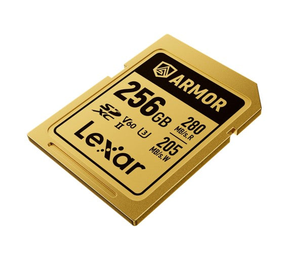 Lexar Professional ARMOR GOLD 256GB SDXC™ UHS-II Card  up to 280MB/s read, up to 205MB/s write, S... - Image 3