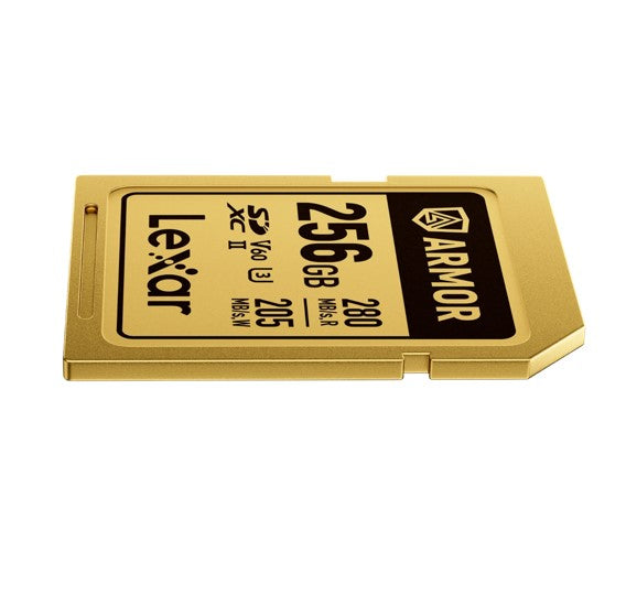 Lexar Professional ARMOR GOLD 256GB SDXC™ UHS-II Card  up to 280MB/s read, up to 205MB/s write, S... - Image 4