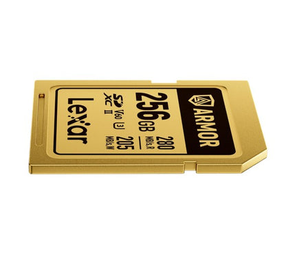 Lexar Professional ARMOR GOLD 256GB SDXC™ UHS-II Card  up to 280MB/s read, up to 205MB/s write, S... - Image 4