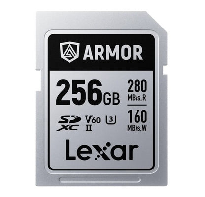 Lexar Professional ARMOR SILVER PRO 256GB SDXC™ UHS-II Card  up to 280MB/s read, up to 160MB/s wr... - Image 2
