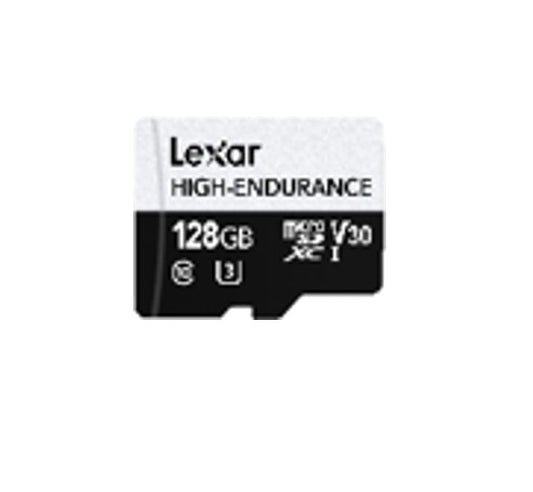 Lexar High-Endurance microSDXC™ UHS-I cards 128G High-Endurance microSDXC UHS-I, C10, UHS-I (U3),...