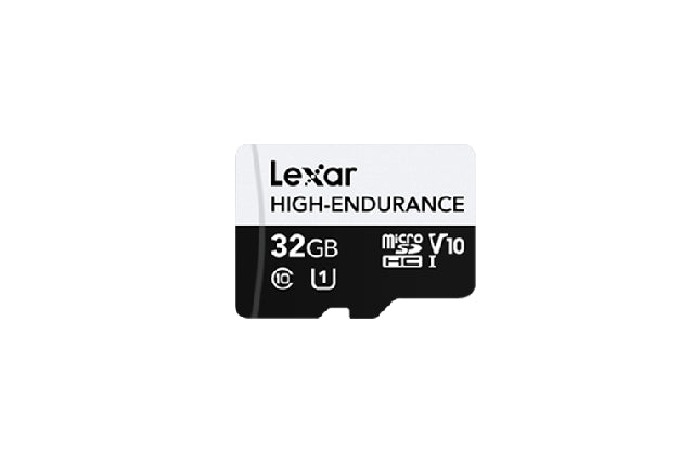 Lexar High-Endurance microSDXC™ UHS-I cards 32G up to 100MB/s read, up to 30MB/s write - Flash Me...