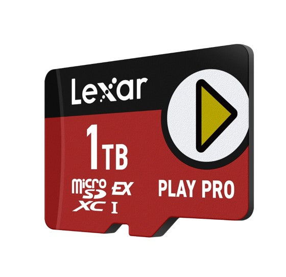 Lexar PLAY PRO microSDXC™ Express Card 1TB, microSDXC, high performance, microSD Express, up to 9...