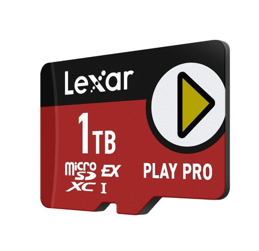 Lexar PLAY PRO microSDXC™ Express Card 1TB, microSDXC, high performance, microSD Express, up to 9...
