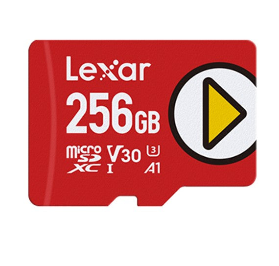 Lexar PLAY microSDXC™ UHS-I cards up to 160MB/s read, up to 100MB/s write1 High-speed performance...