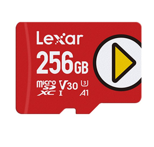 Lexar PLAY microSDXC™ UHS-I cards up to 160MB/s read, up to 100MB/s write1 High-speed performance...