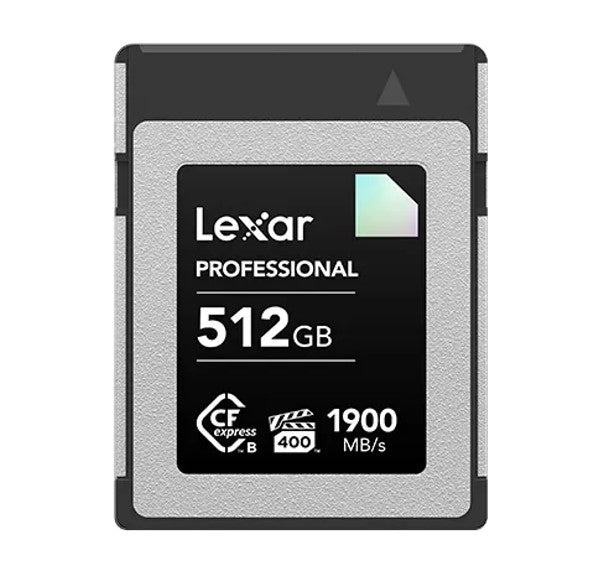 Lexar CFexpress Type B Diamond  Series 512GB– CFexpress Type B card Diamond 1900MB/s read, up to...