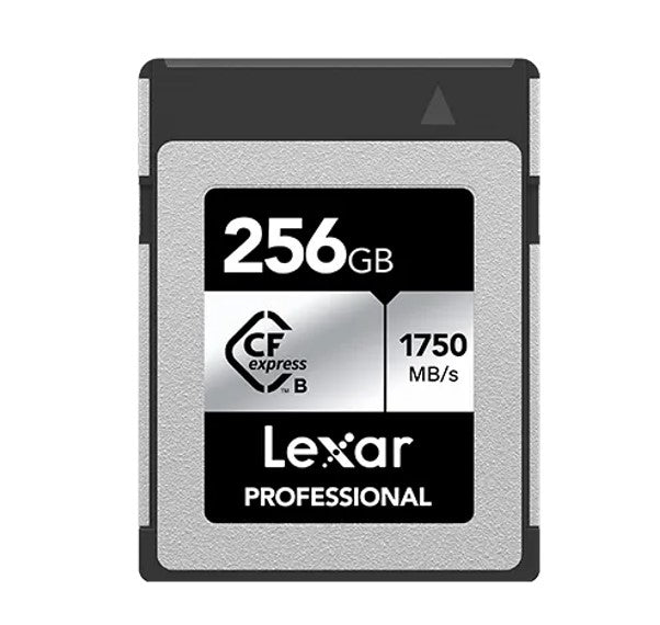 Lexar Professional CFexpress™ Type B card Silver Series 256GB—Up to 1750MB/s read, up to 1300MB/s...