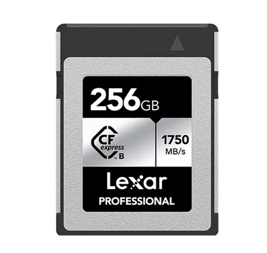 Lexar Professional CFexpress™ Type B card Silver Series 256GB—Up to 1750MB/s read, up to 1300MB/s...