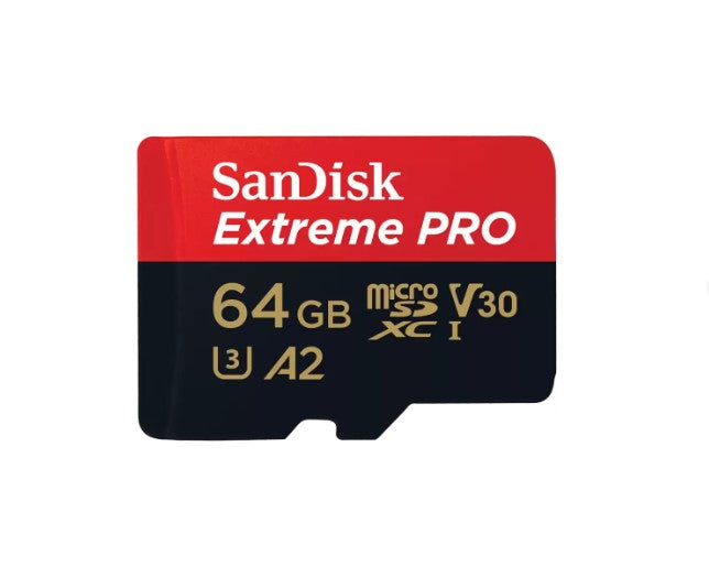 SanDisk Extreme® PRO microSDXC™ UHS-I CARD - 64GB - Flash Memory
