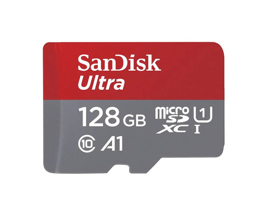 SanDisk Ultra 128GB microSD SDHC SDXC UHS-I Memory Card 140MB/s Class 10 Speed - Flash Memory