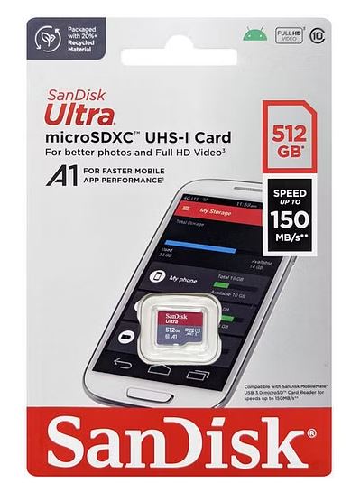 SanDisk 512GB Ultra MicroSDXC UHS-I Memory Card - 150MB/s -Capacity: 512GB - Compatibility: Compa... - Image 2