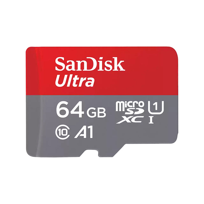 SanDisk Ultra 64GB microSD SDHC SDXC UHS-I Memory Card 140MB/s Class 10 Speed No adapter - Flash...