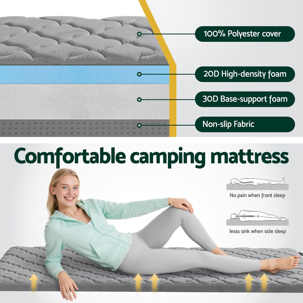 Giselle Bedding Single Foldable Mattress Camping Mat - Image 4