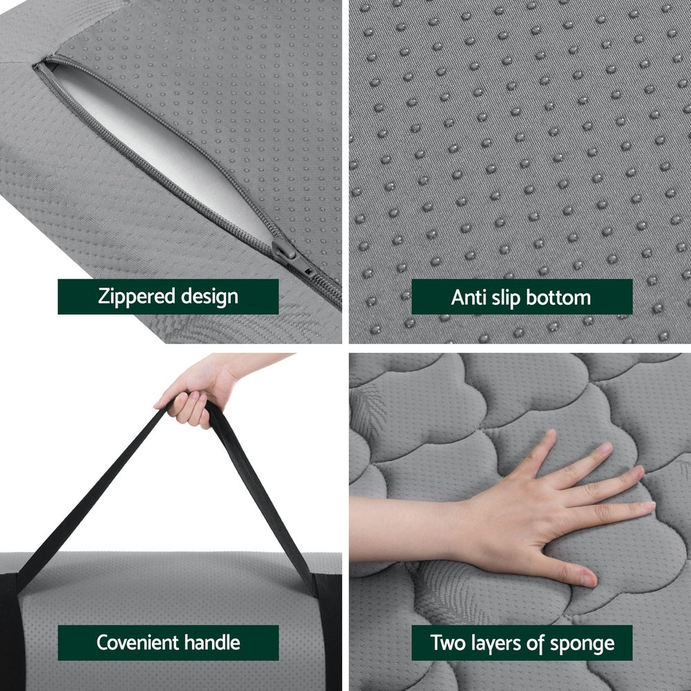 Giselle Bedding Single Foldable Mattress Camping Mat - Image 5