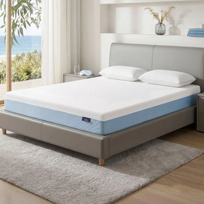 Giselle 22cm Cooling Gel Memory Foam Mattress Queen Medium Firm