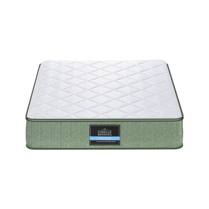 Giselle 25cm Memory Foam Mattress Dual Layer Zipper Cover Cool Charcoal Foam Mattresses King Single - Image 3