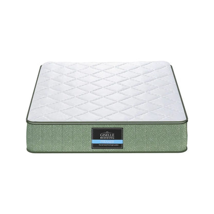 Giselle 25cm Memory Foam Mattress Dual Layer Zipper Cover Cool Charcoal Foam Mattresses Single - Image 3