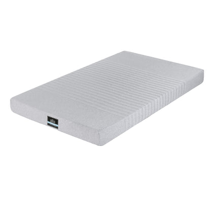 Giselle Bedding Cool Gel Memory Foam Mattress Charcoal 7-Zone Washable Bamboo Cover 15cm King Single - Image 4