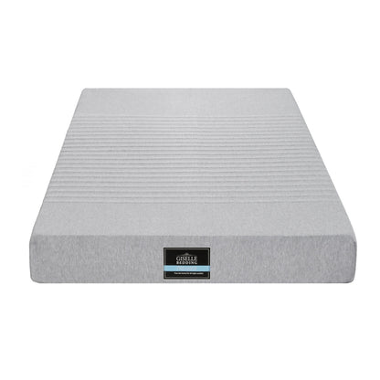 Giselle Bedding Cool Gel Memory Foam Mattress Charcoal 7-Zone Washable Bamboo Cover 15cm Single - Image 2