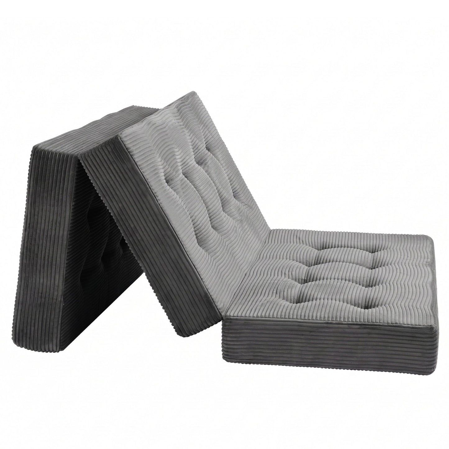 Giselle Double Folding Mattress 15cm Foldable Foam Portable Guest Sofa Bed Camping Mat - Image 2